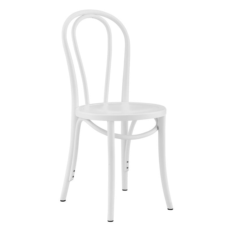 Thonet Replica Bentwood Dining Chairs Set of 2 (Black, White)